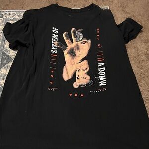 Kids Black Graphic Tee with Unique Design